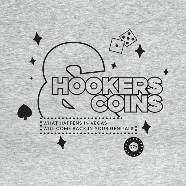 Hookers and Coins 2 - black by this.space